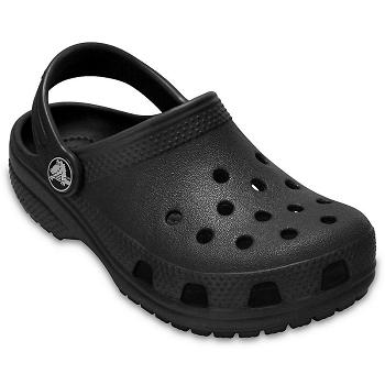 Crocs Classic Clog Cierne - Detske Dreváky